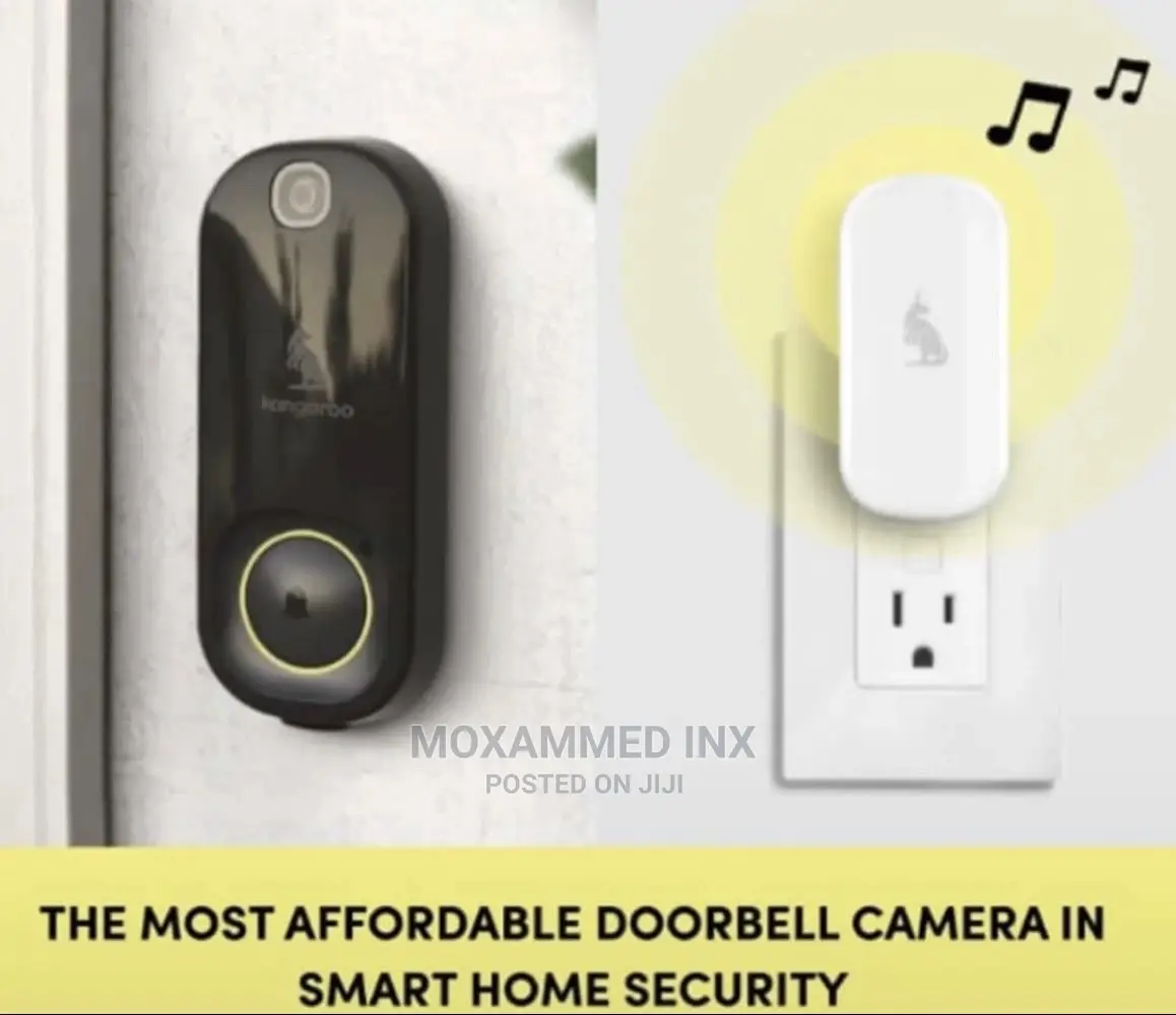 Smart Door Bell Security With Camera
