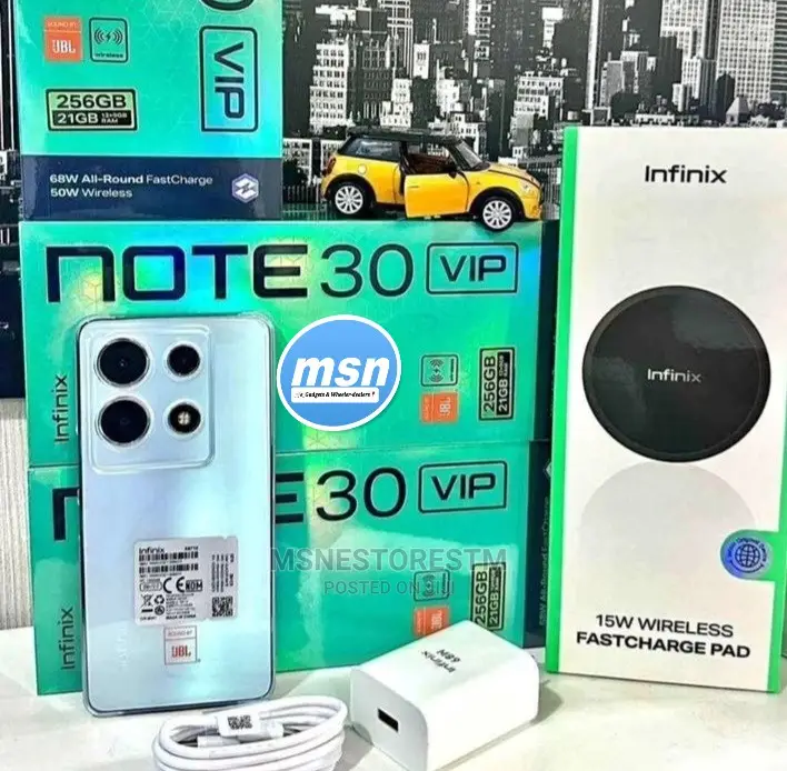 New Infinix Note 30 Pro 256 GB White