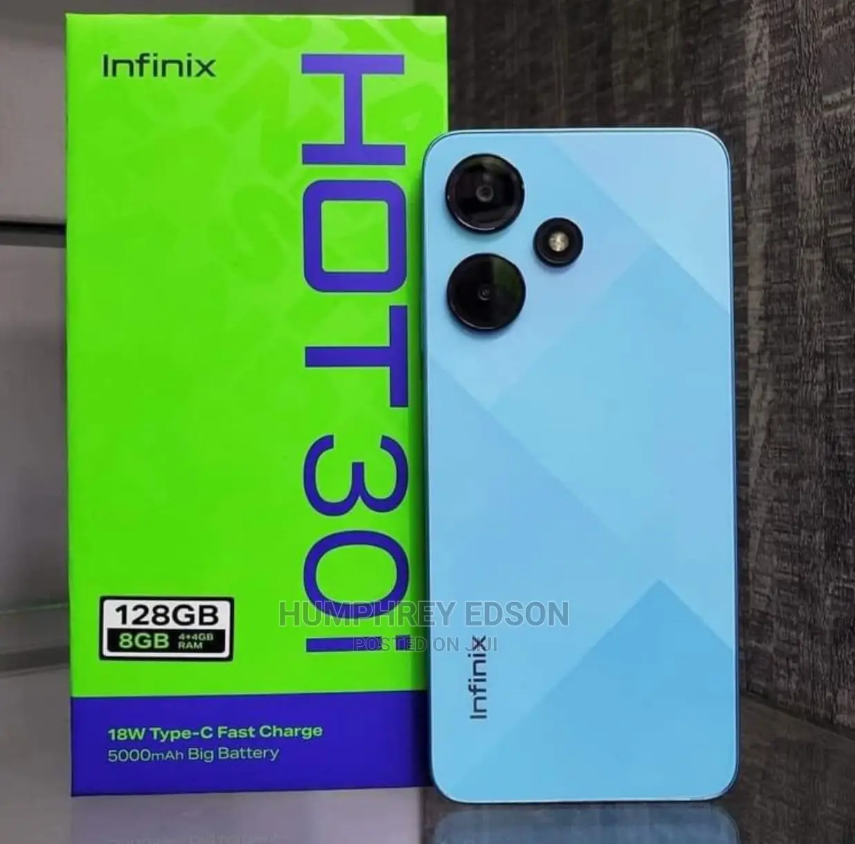 New Infinix Hot 30i 128 GB Blue