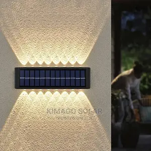 Taa Ya Solar Ya Urembo Wa Ukutani Bulb 16