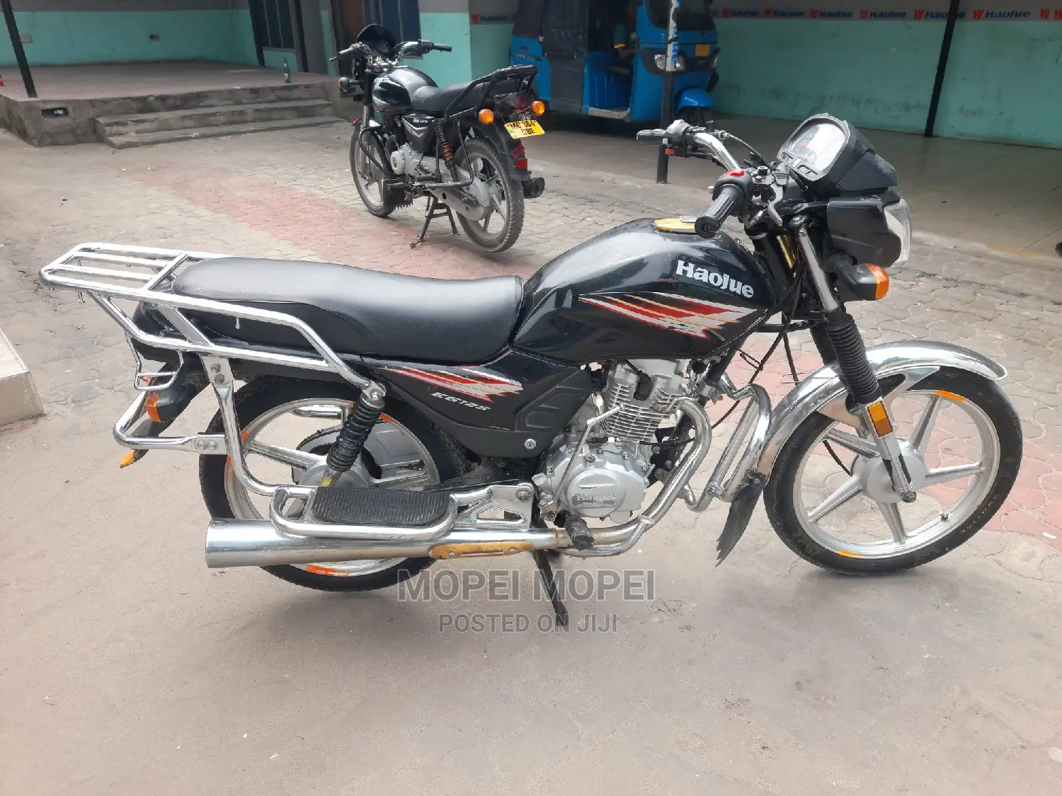 Haojue HJ125-8F 2021 Black