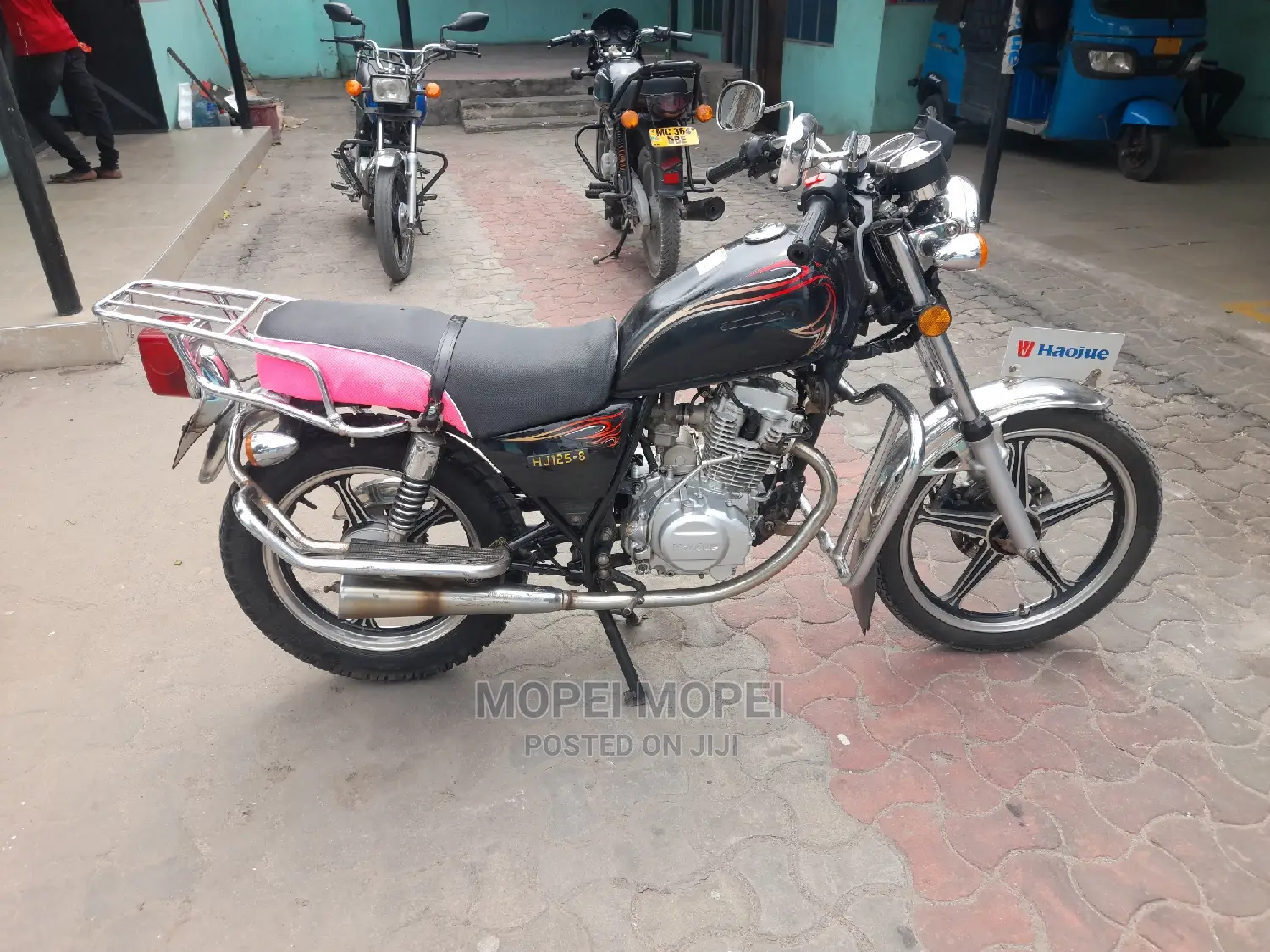 Haojue HJ125-8F 2022 Black