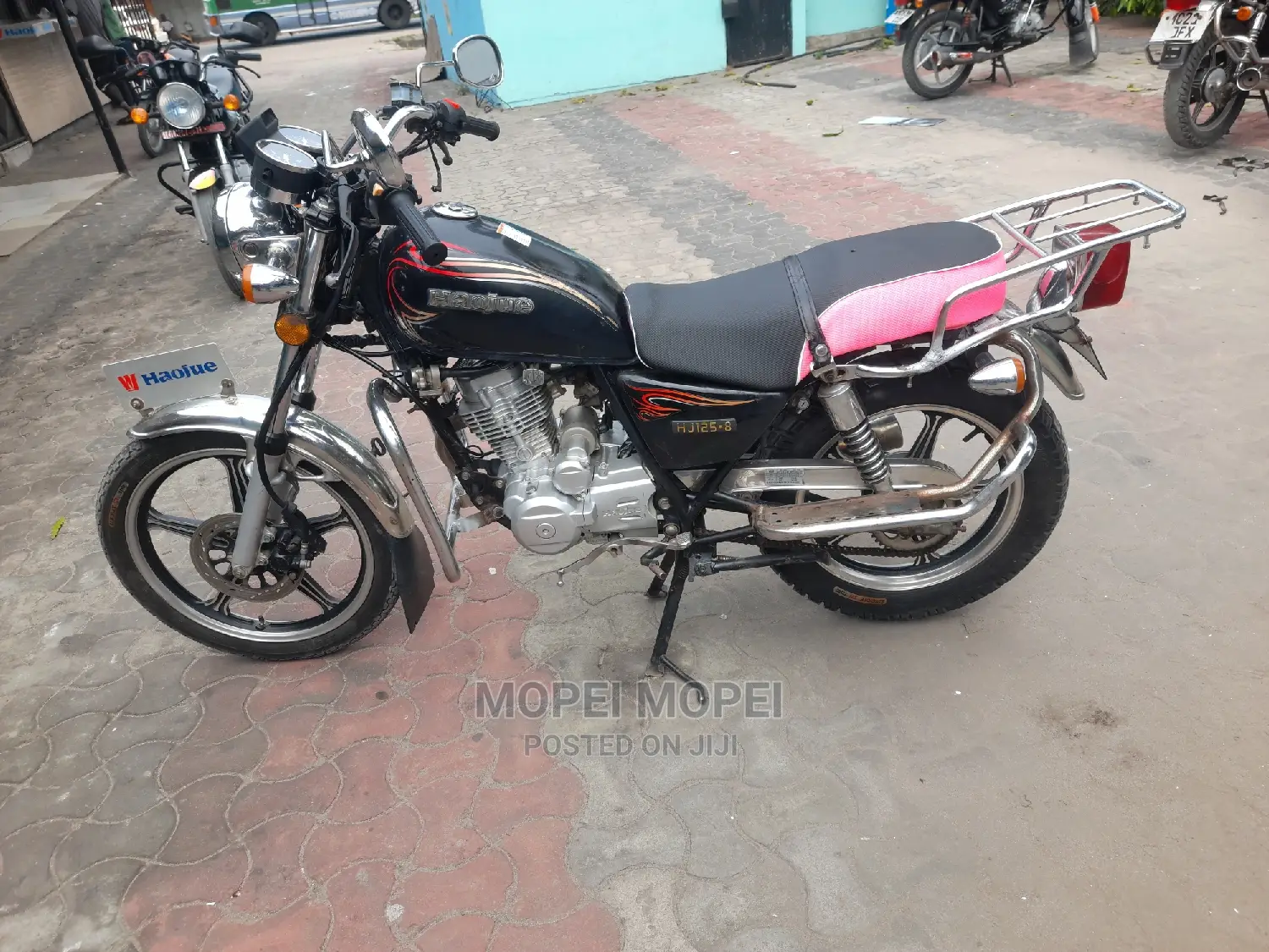 Haojue HJ125-8F 2022 Black
