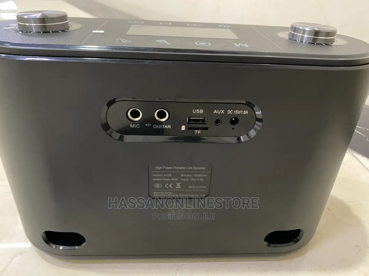 Wking H10s Karaoke Portable Speaker 80w Power, 1 Microphone