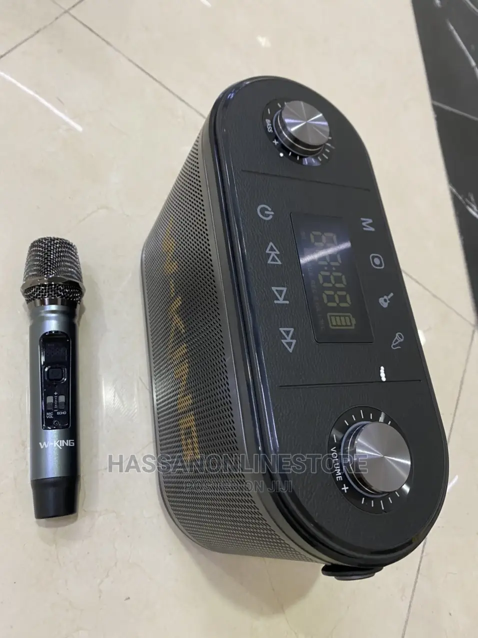 Wking H10s Karaoke Portable Speaker 80w Power, 1 Microphone
