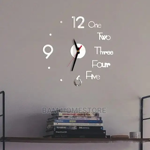 Acyclic DIY Wall Clock
