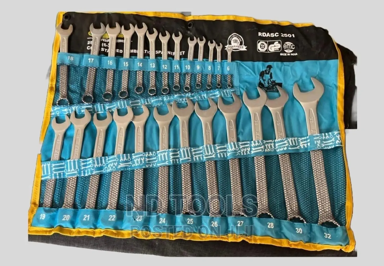 Combination Spanner Set 25pcs