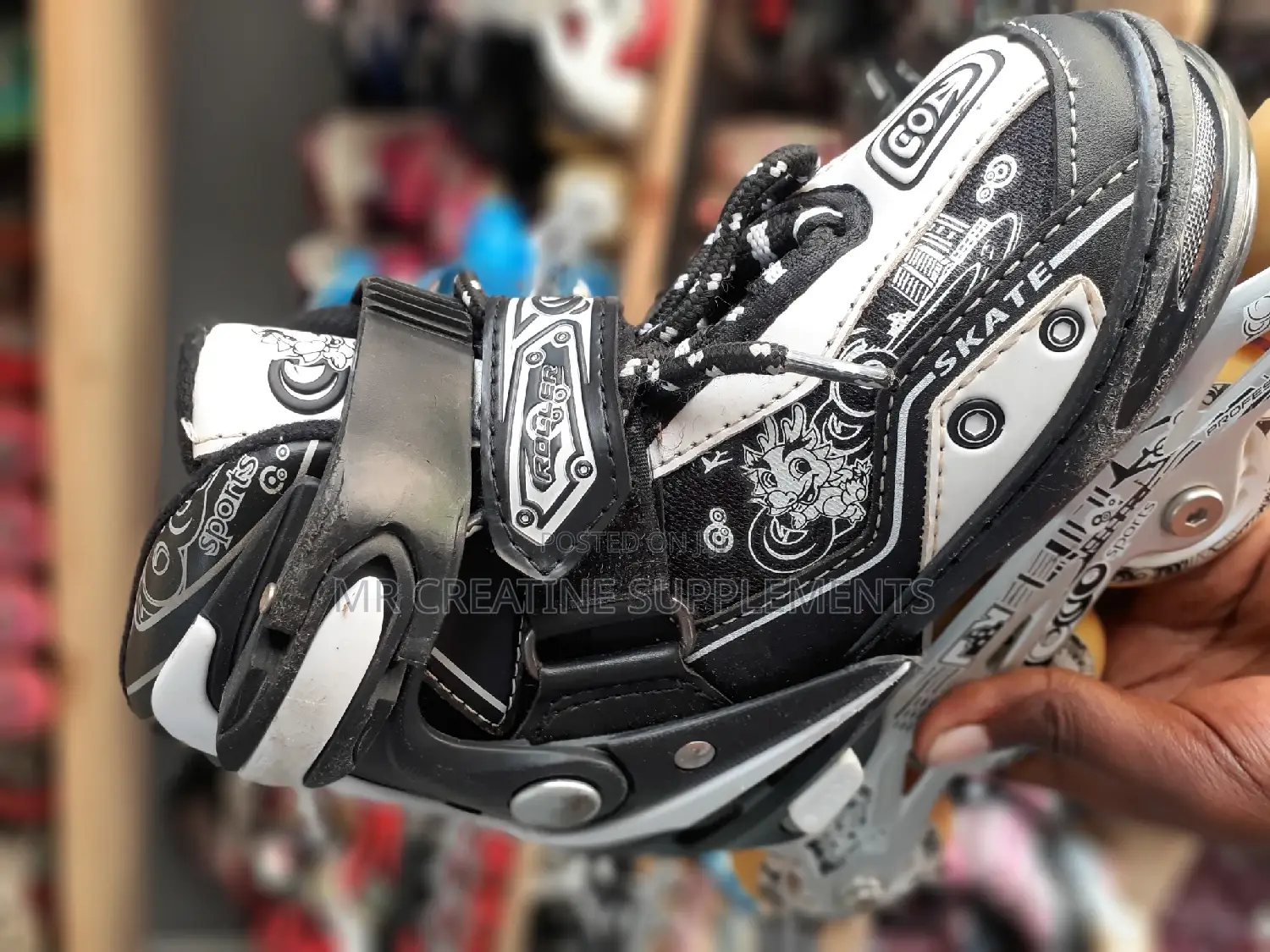 Black Roller Skate for Kids