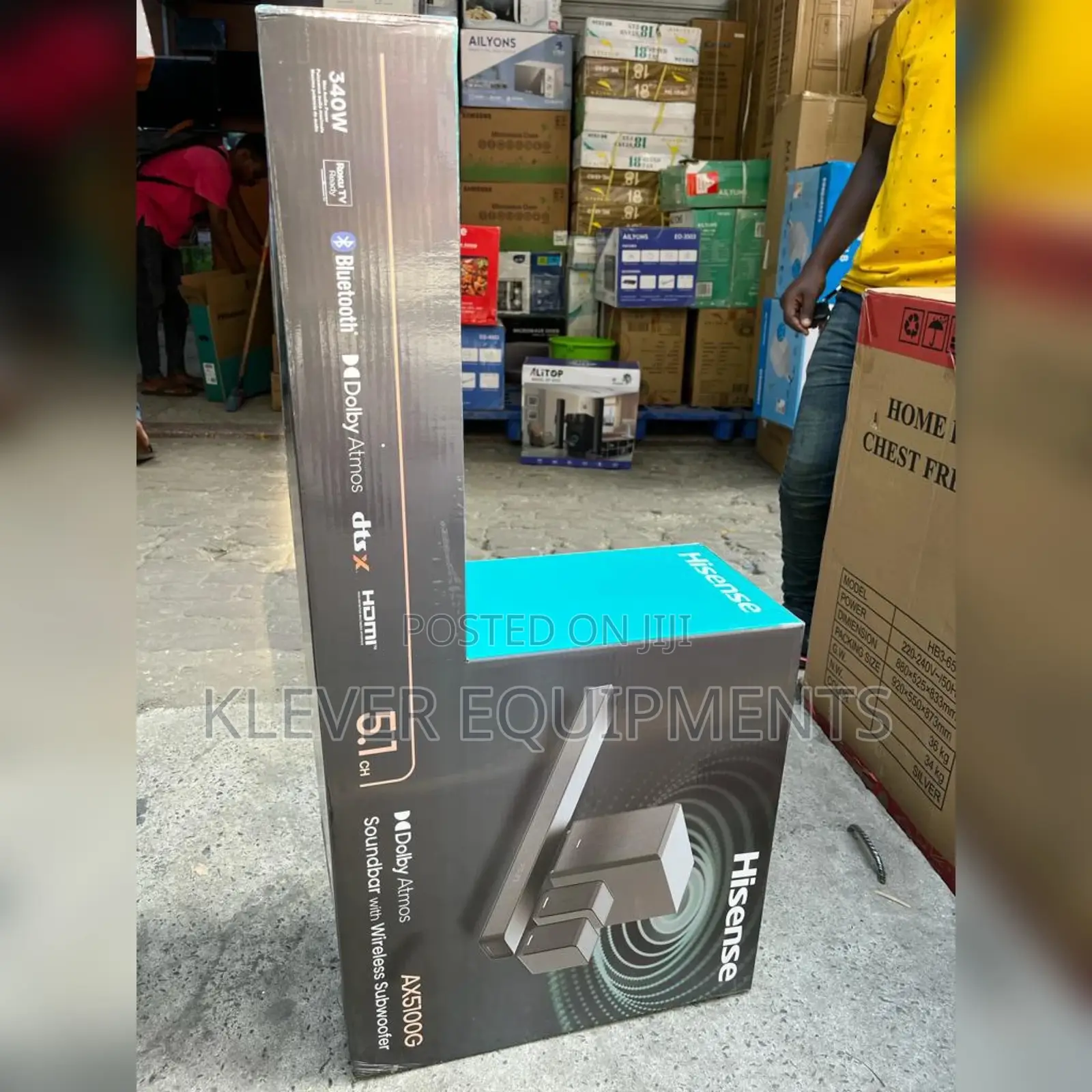 HISENSE 5:1ch Soundbar 340watts