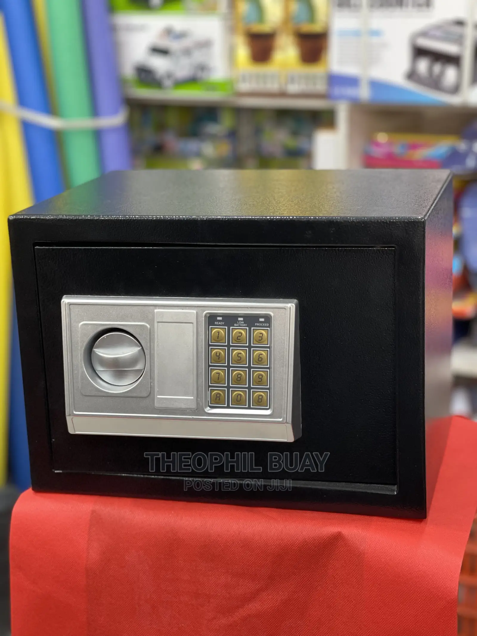 Kibubu Size Electronic Na Ufunguo Nje Chuma Rangi Tofaut Zpo