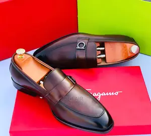 Original Leather Men's Shoes | Viatu Original Vya Ngozi