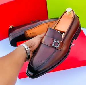 Original Leather Men's Shoes | Viatu Original Vya Ngozi