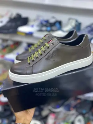 Prada Coffee Leather