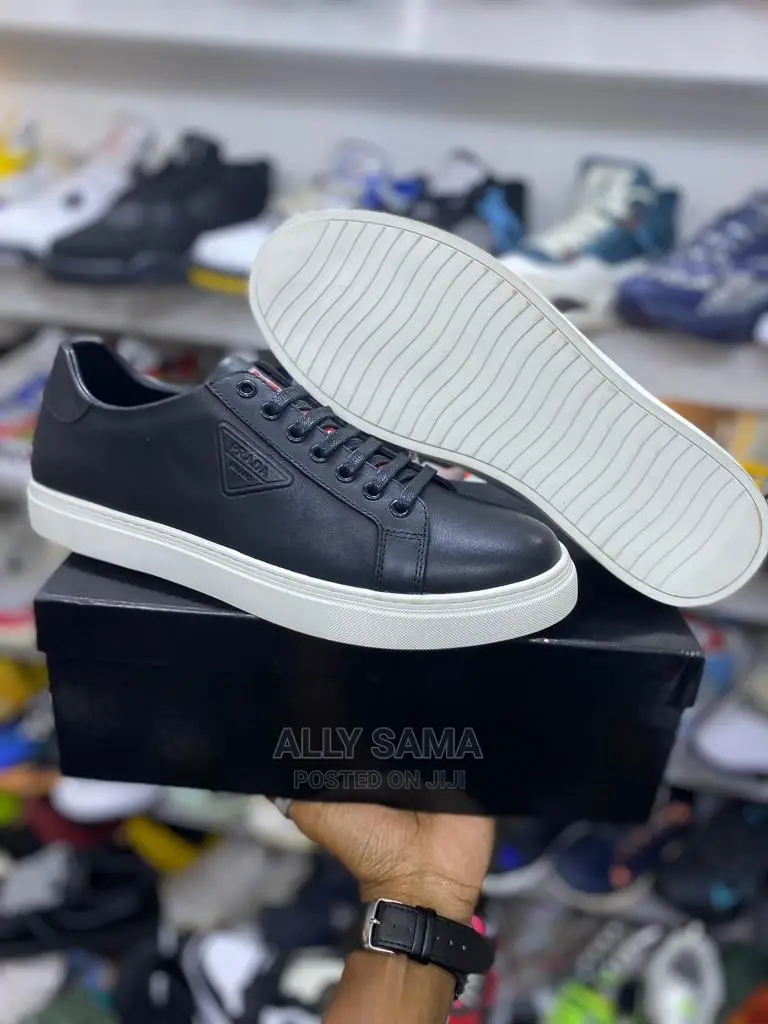 Prada Black Leather