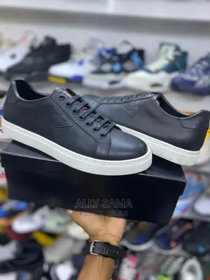 Prada Black Leather