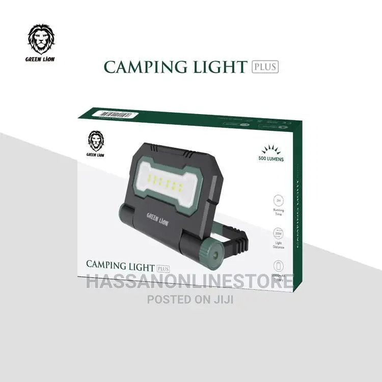 Camping Light Plus 2000mah 500LM - Black