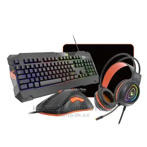 Meetion C505 Keyboard Mouse Headset Combo With Mouse Pad