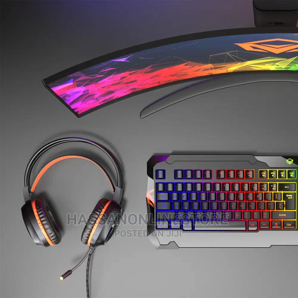 Meetion C505 Keyboard Mouse Headset Combo With Mouse Pad