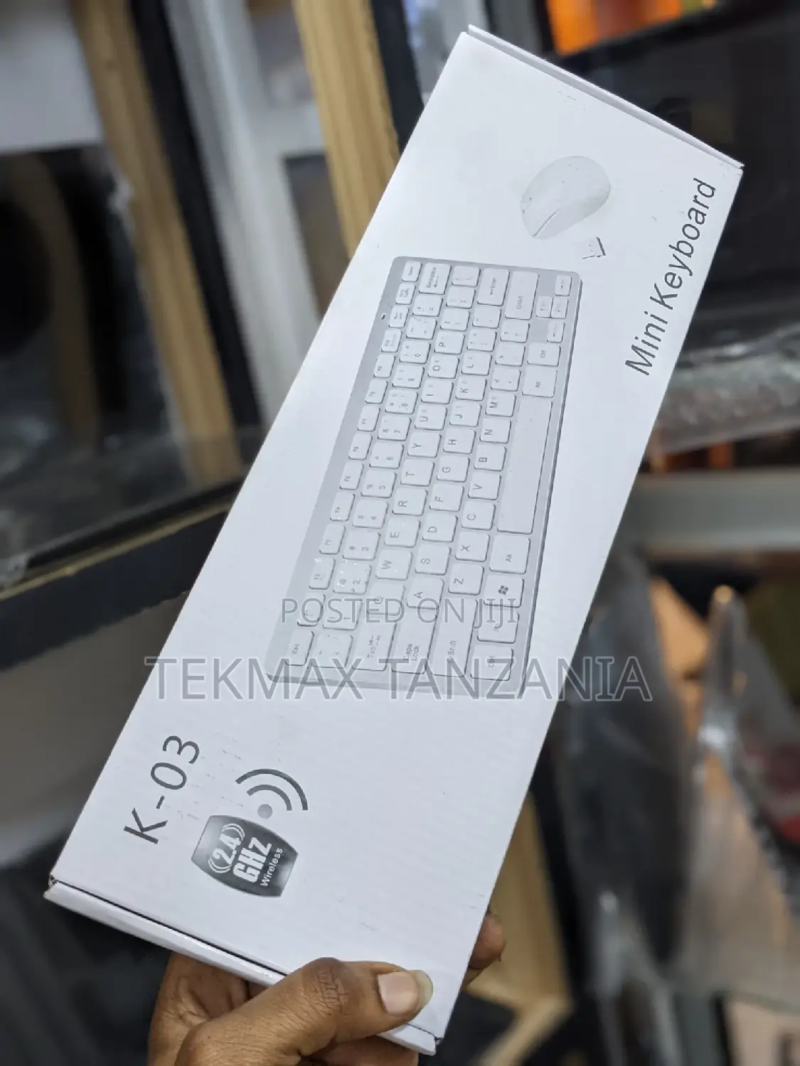 Mini Wireless Keyboard Mouse Combo