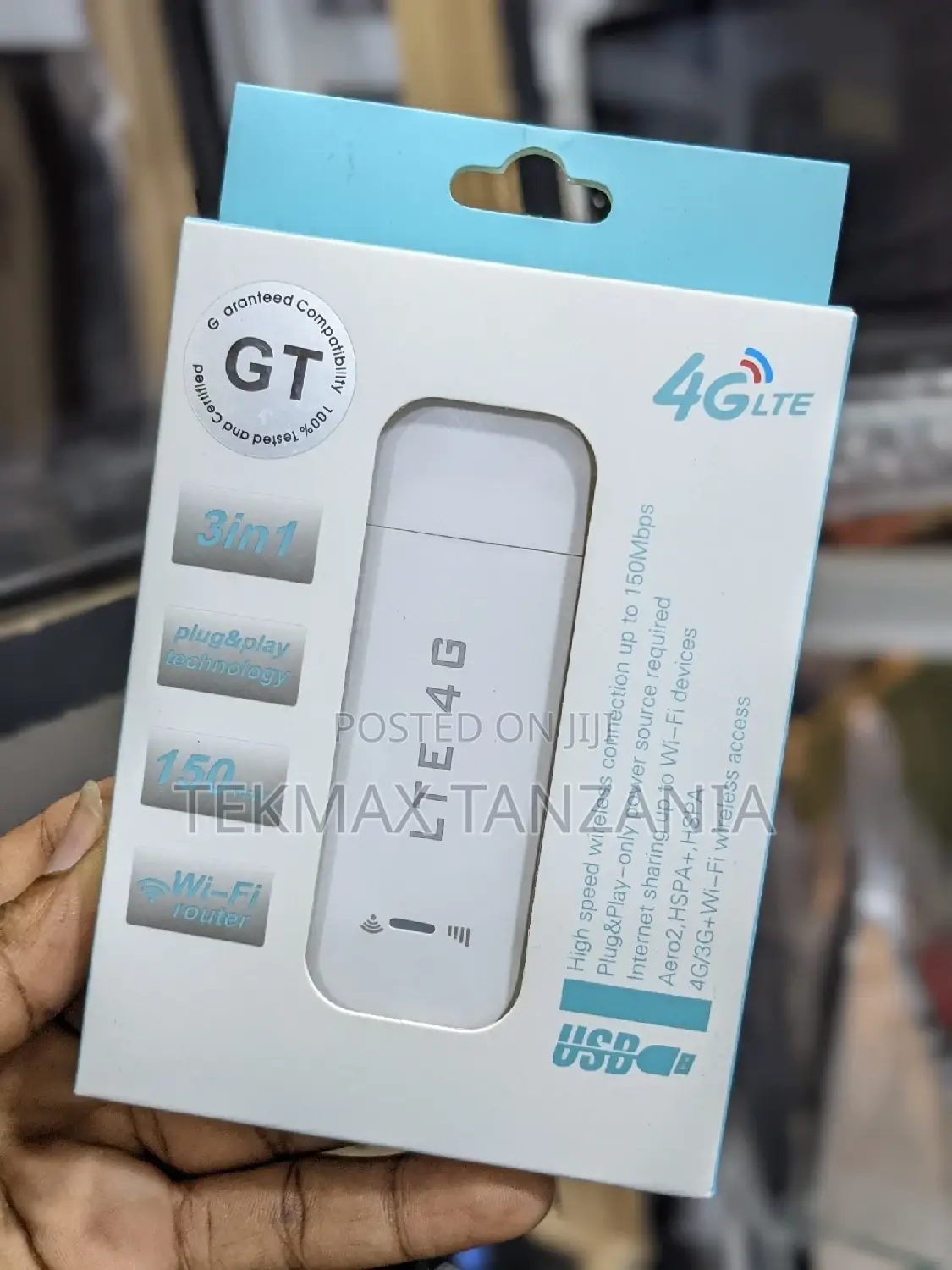 LTE USB MODEM With Wi-Fi Hospot