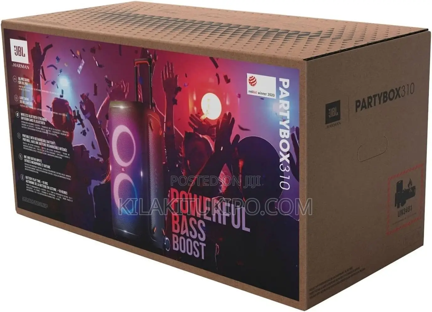 JBL Harman Partybox 310 Rechargable