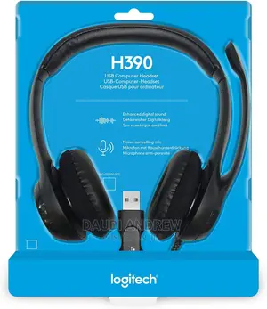 Logitech H390 Wired Headset for Pc/Laptop