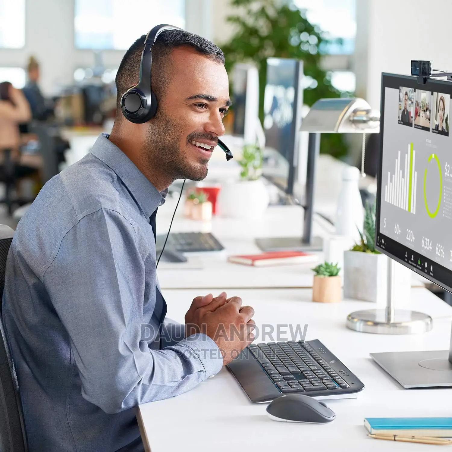 Logitech H390 Wired Headset for Pc/Laptop