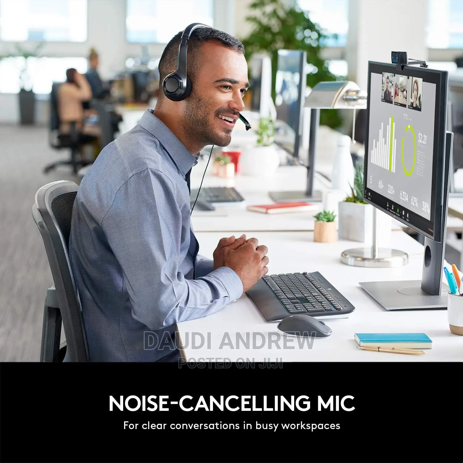 Logitech H390 Wired Headset for Pc/Laptop
