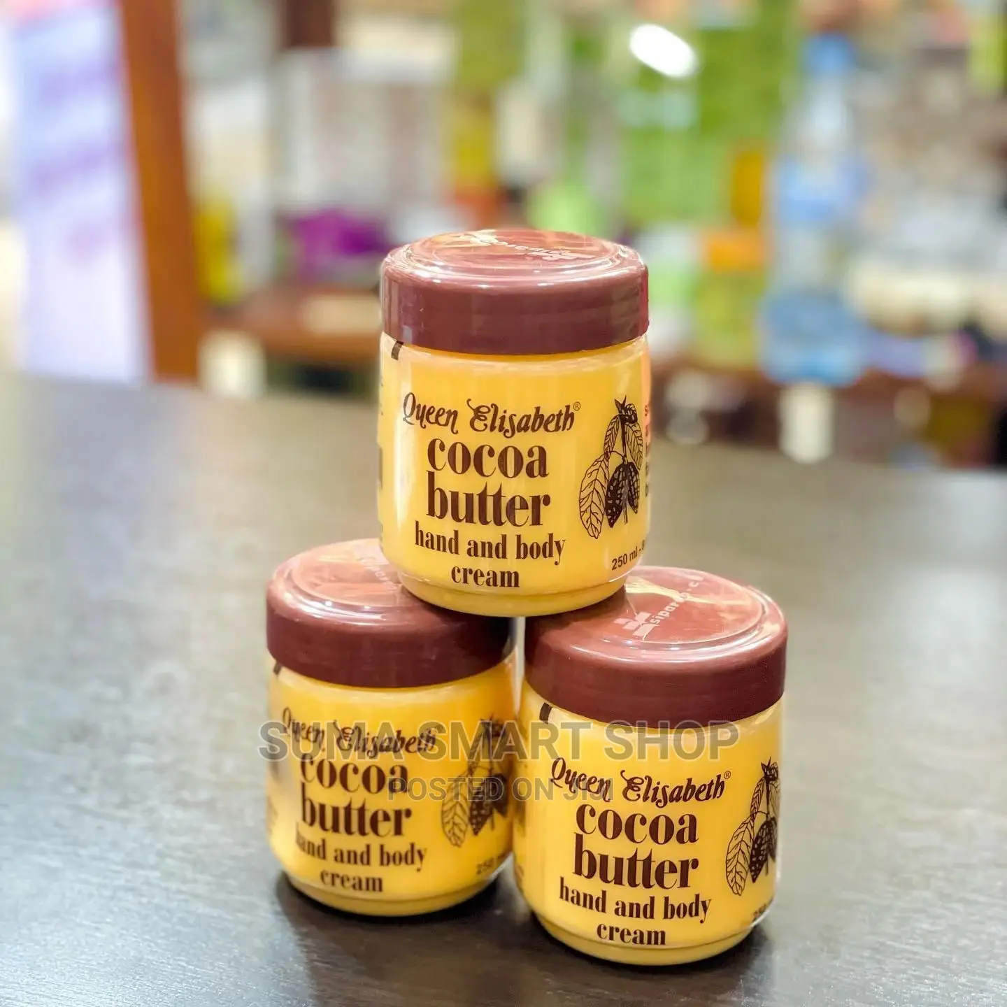 QUEEN ELIZABETH Cocoa Butter Cream .