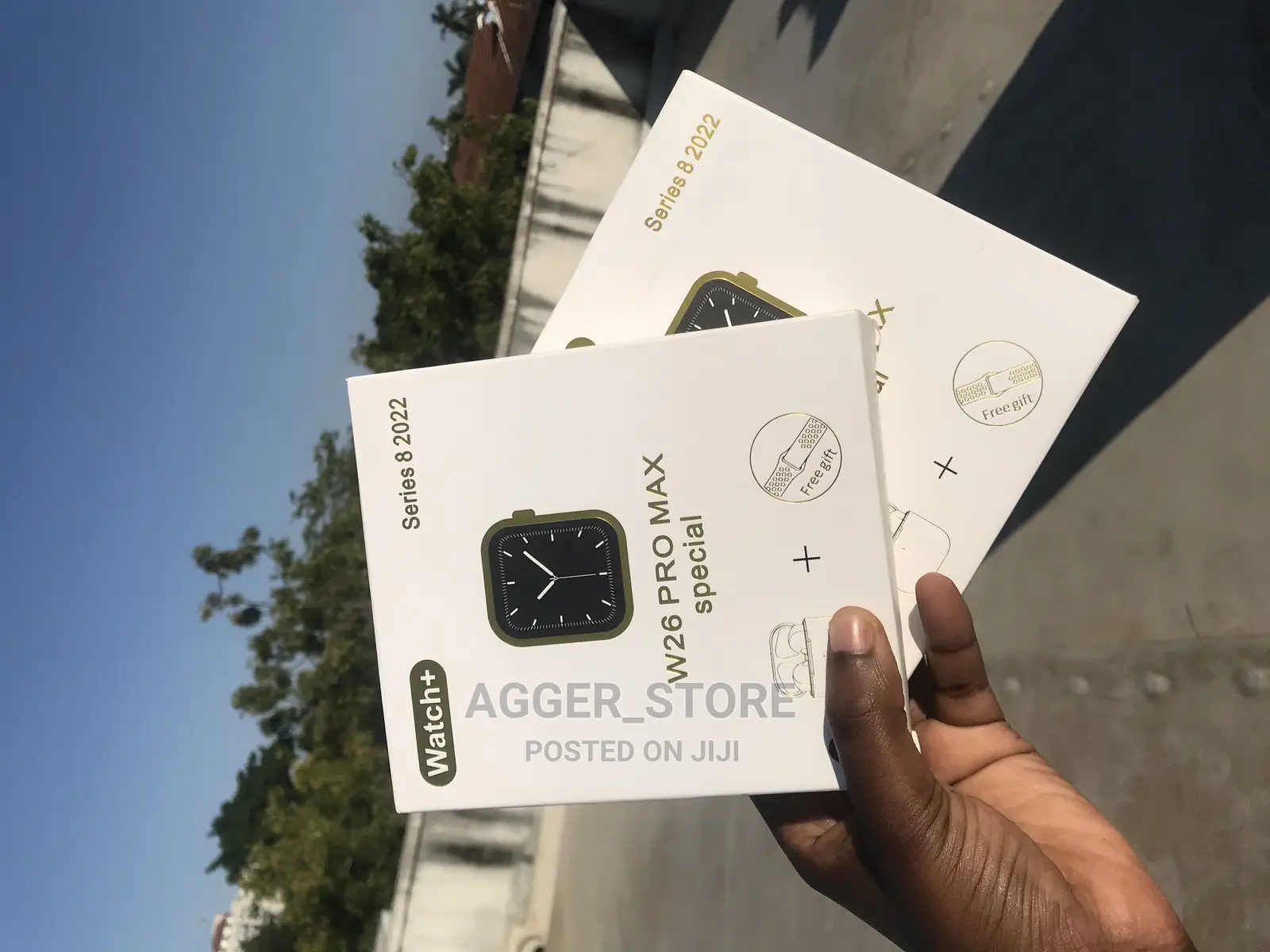 W26 PRO Max Smart Watch Original + Free Airpods