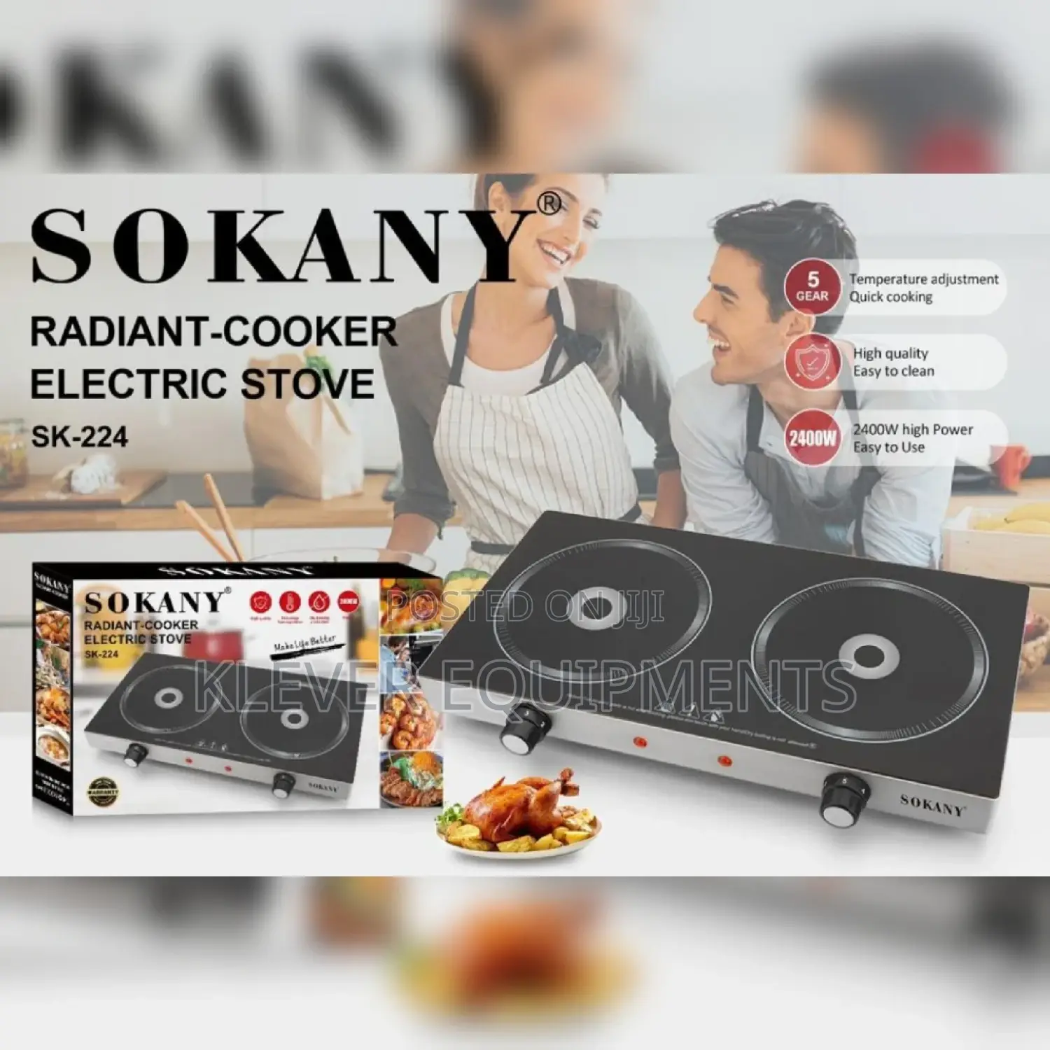 Sokany Radiant Cooker Electric Stove