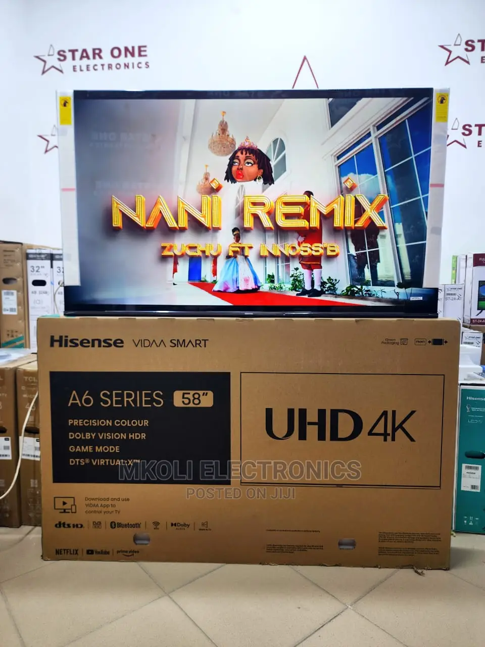 Hisense Uhd Inch 58