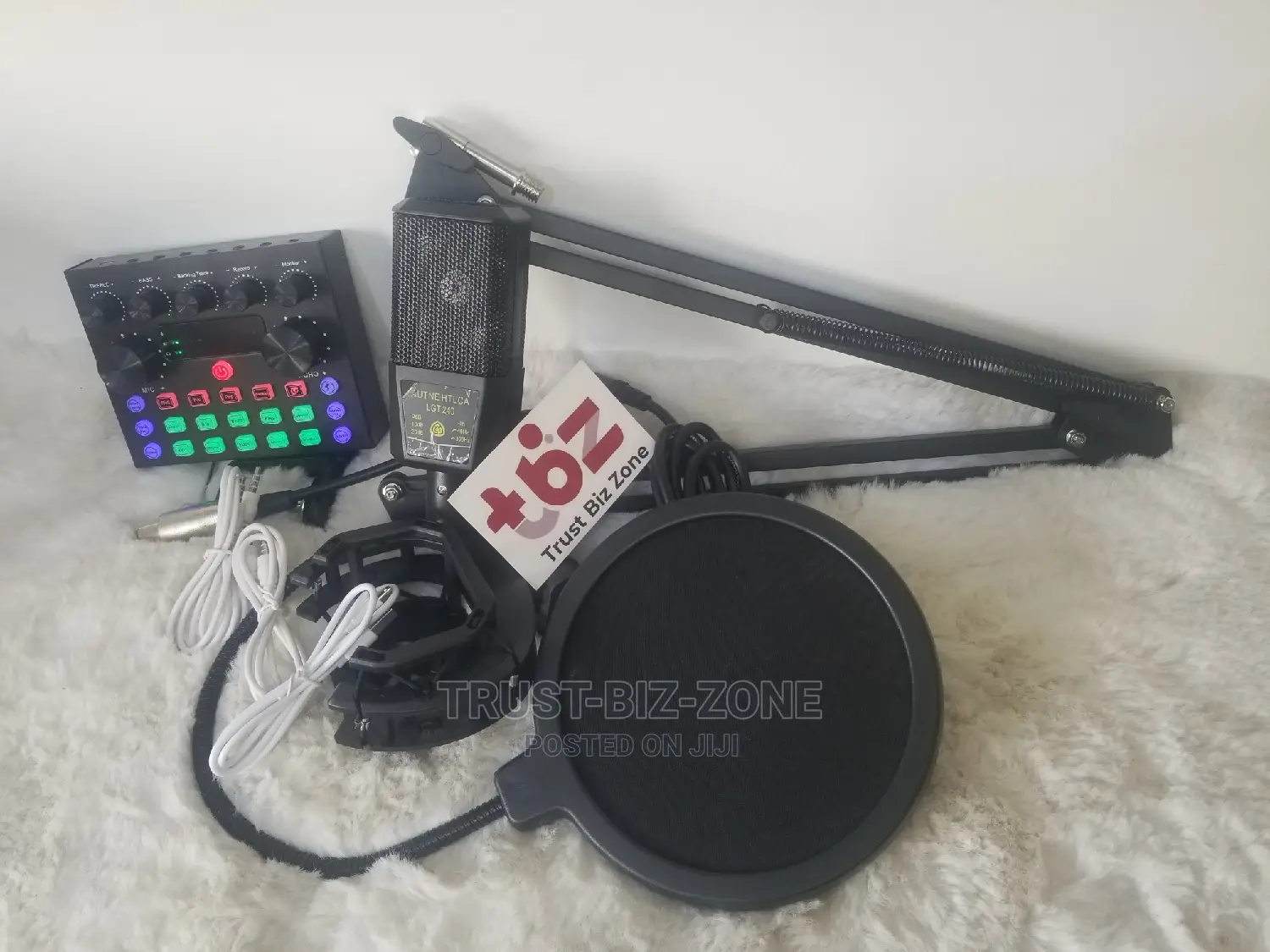 New Series Studio Recording Microphone Condenser Kit Set