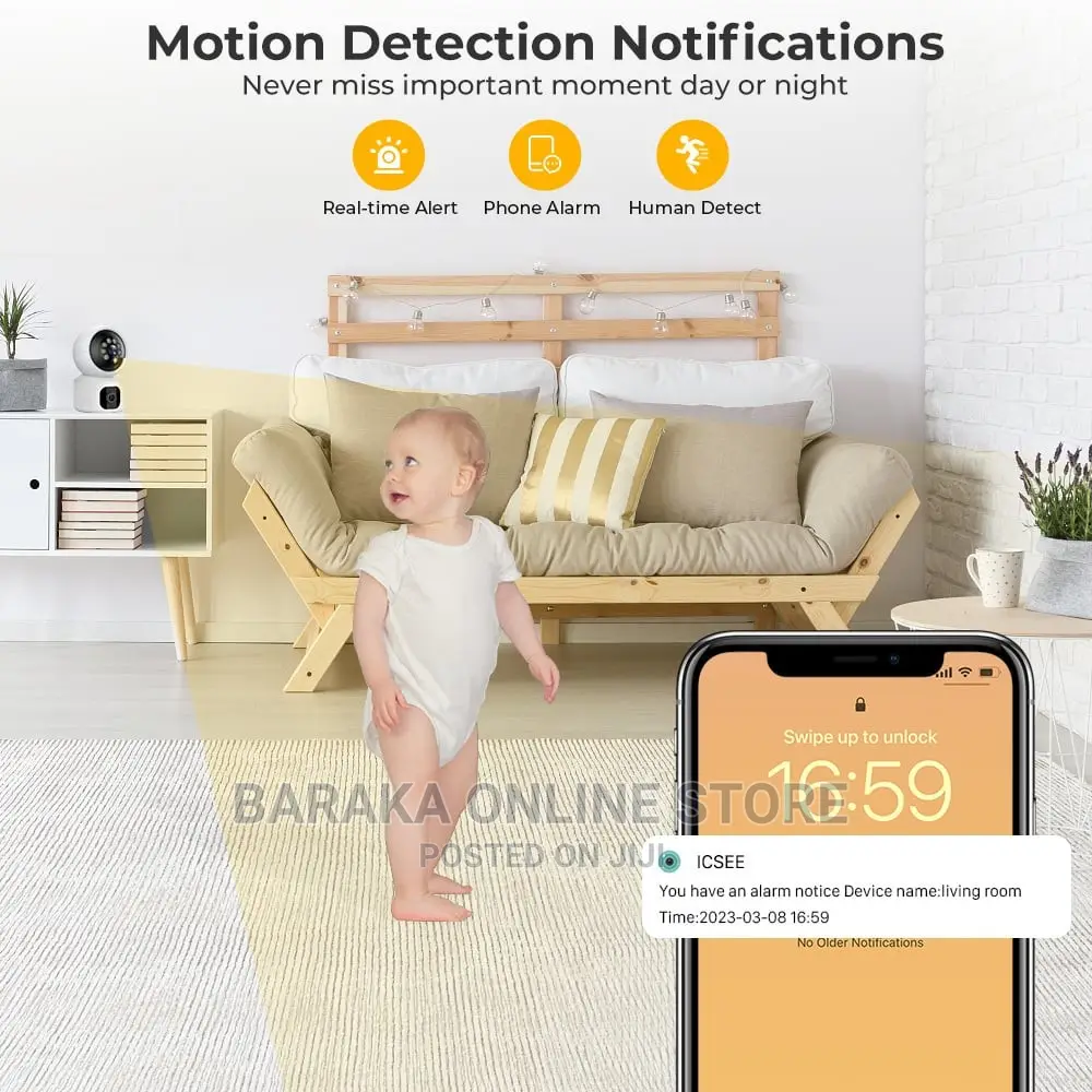 Dual Spy Camera Motior