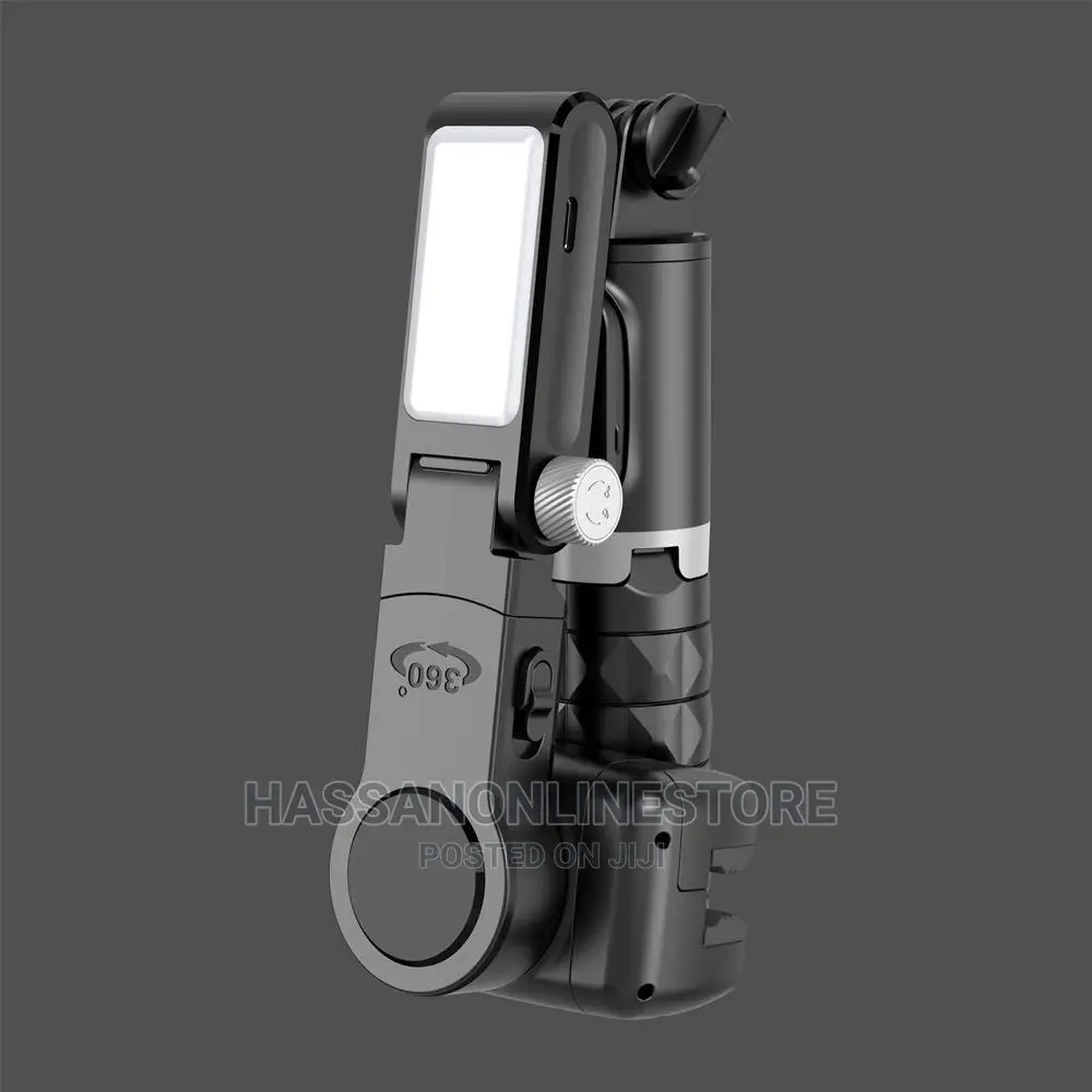 Q18 Gimbal Stabilizer Desktop With Fill Light Tripod