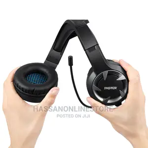 FASTER Blubolt Gaming Headset With Noise Cancelling Mic