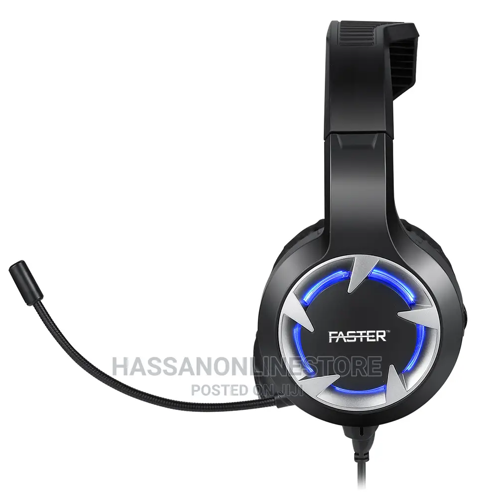 FASTER Blubolt Gaming Headset With Noise Cancelling Mic