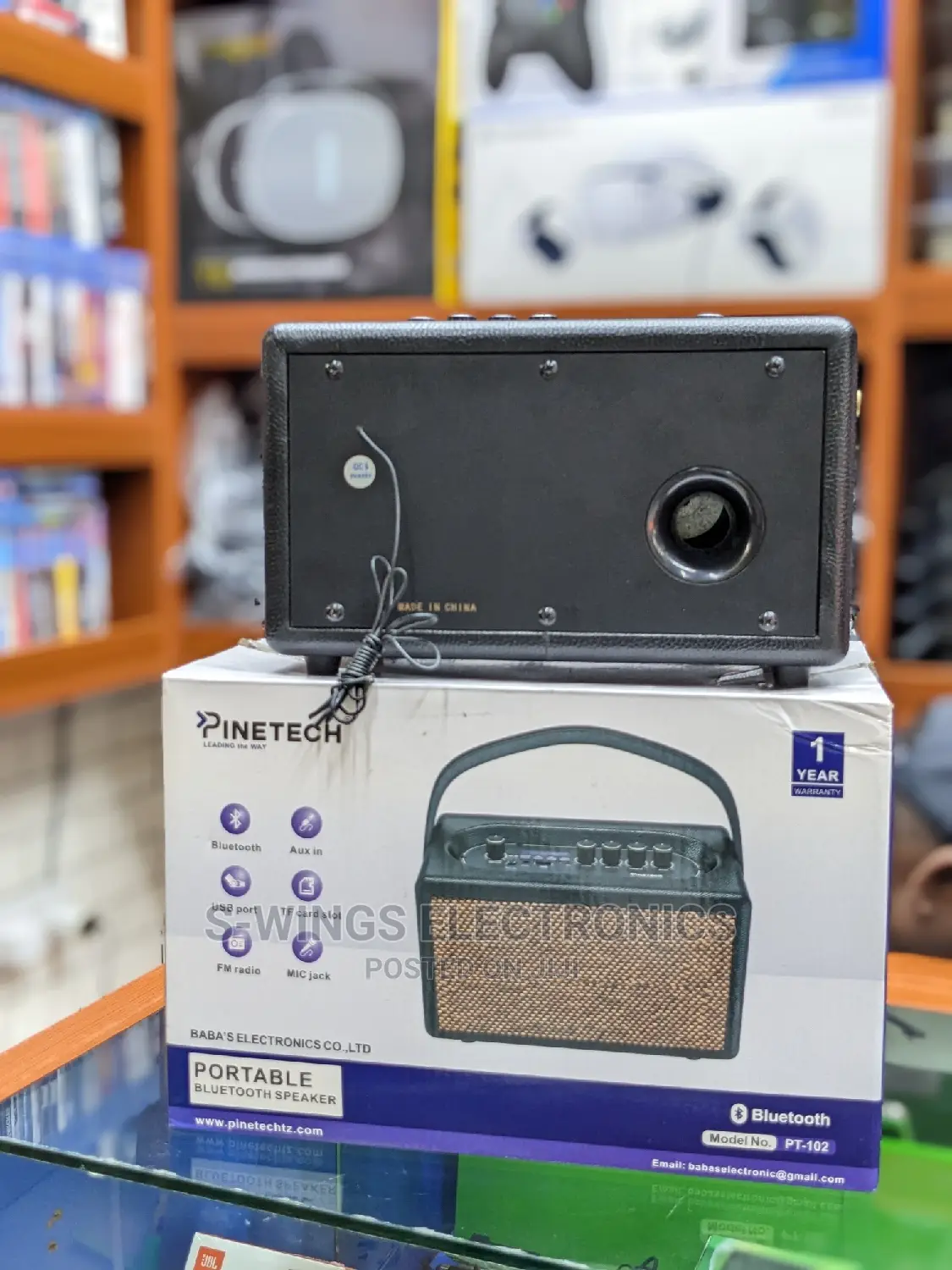 Pinetech Bluetooth Speaker