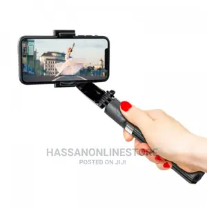 L08 Gimbal Stabilizer BT Selfie Stick With Remote Control