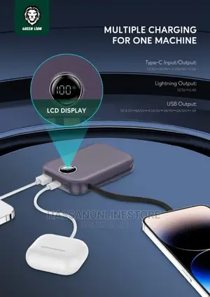 Greenlion Monaco Magsafe Power Bank 10000mah