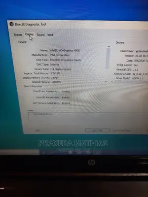 Laptop HP Envy Ultrabook 4 4GB Intel Core I5 HDD 500GB