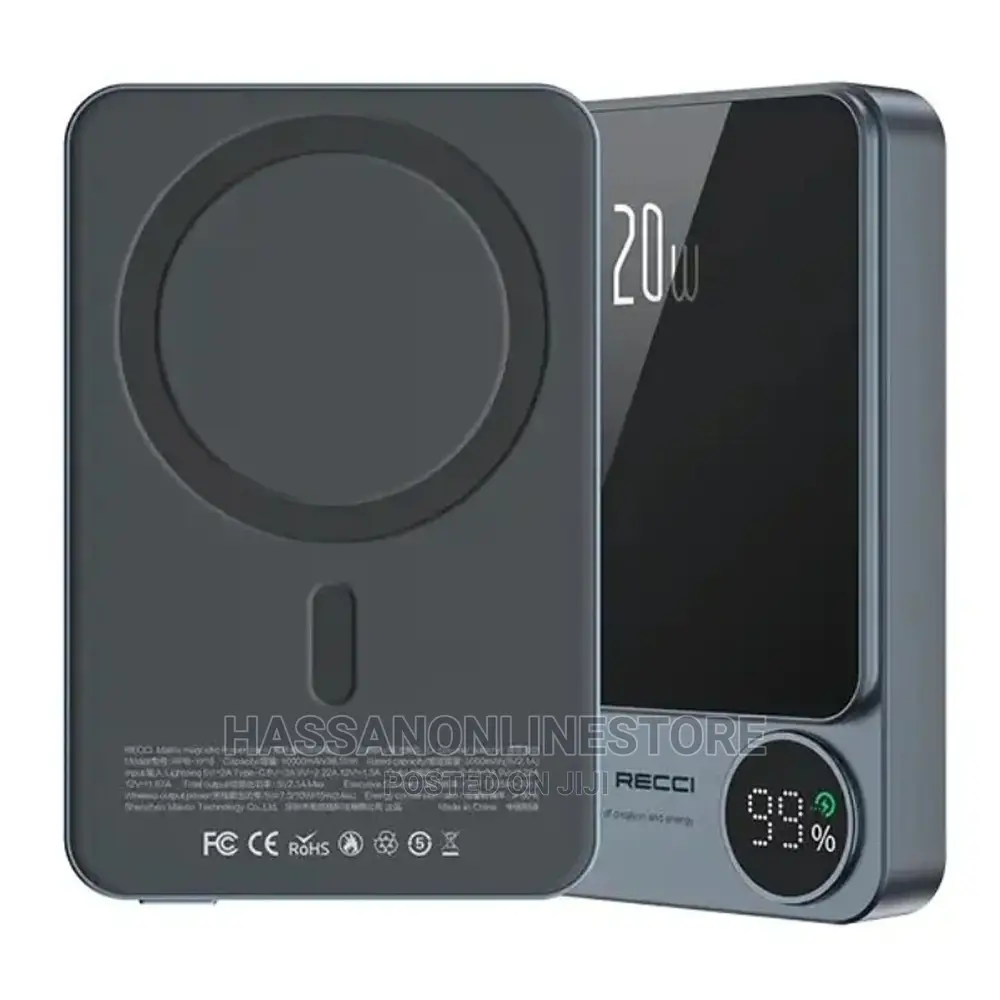 RECCI RPB-W16 Wireless Charging Power Bank - PD20W
