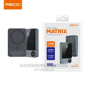 RECCI RPB-W16 Wireless Charging Power Bank - PD20W