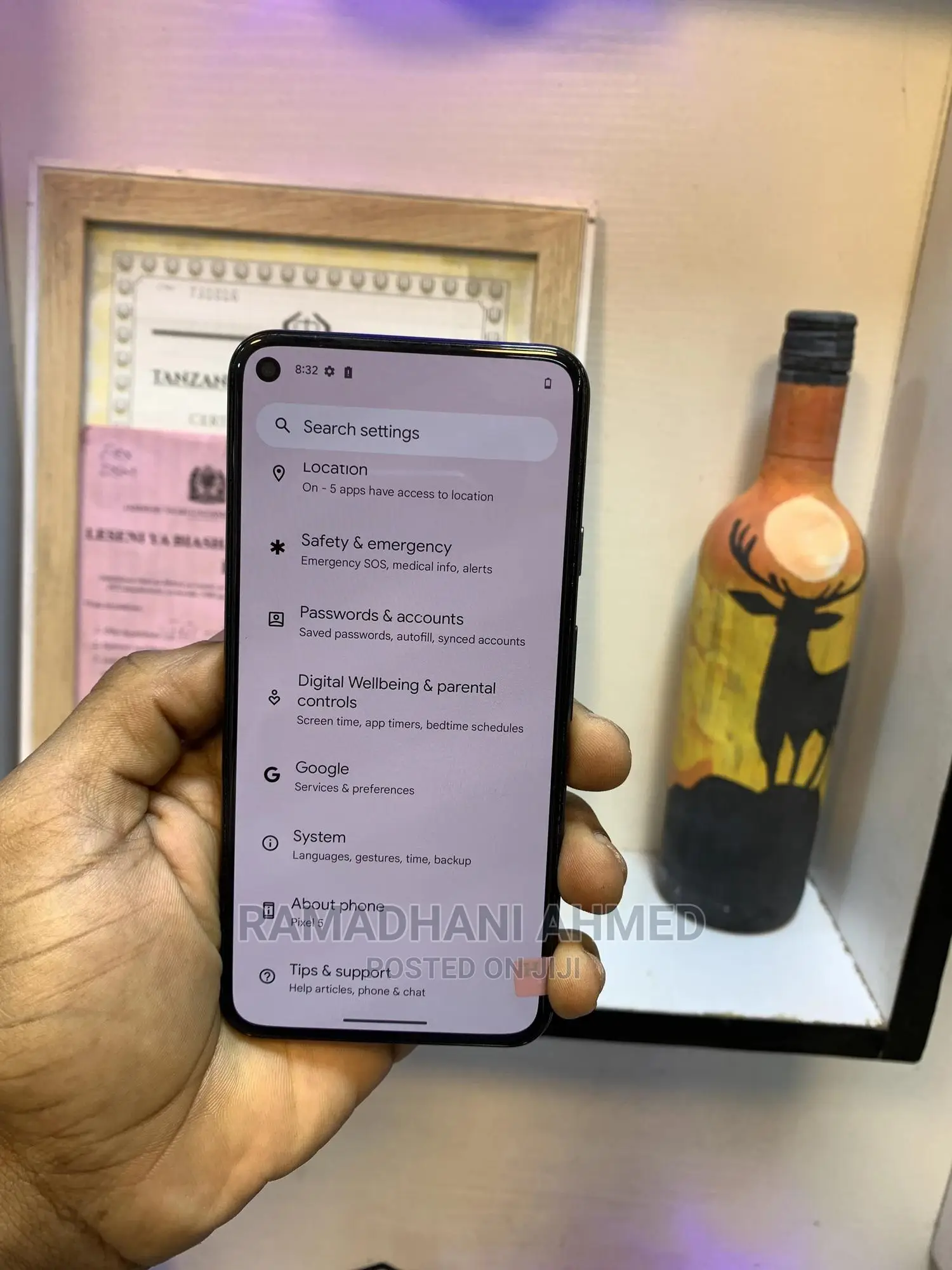 Google Pixel 5 128 GB Black