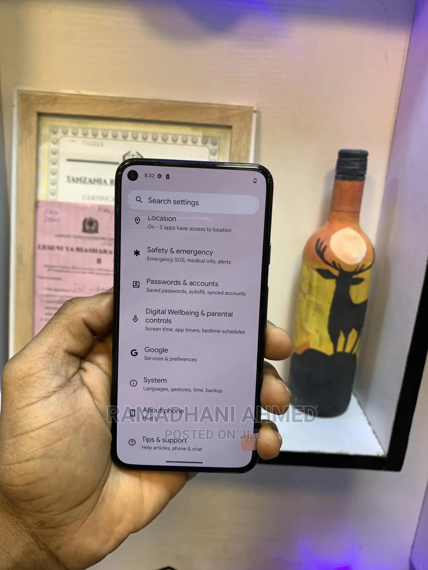 Google Pixel 5 128 GB Black