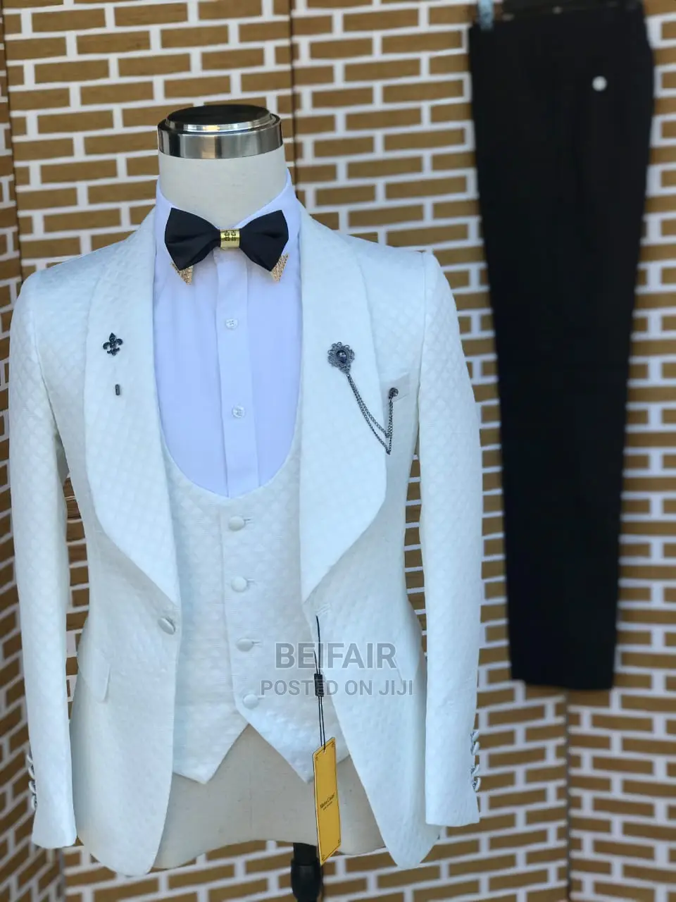 Pure White Suits | Suti Nyeupe | Suti Za Kiume | Men's Suit