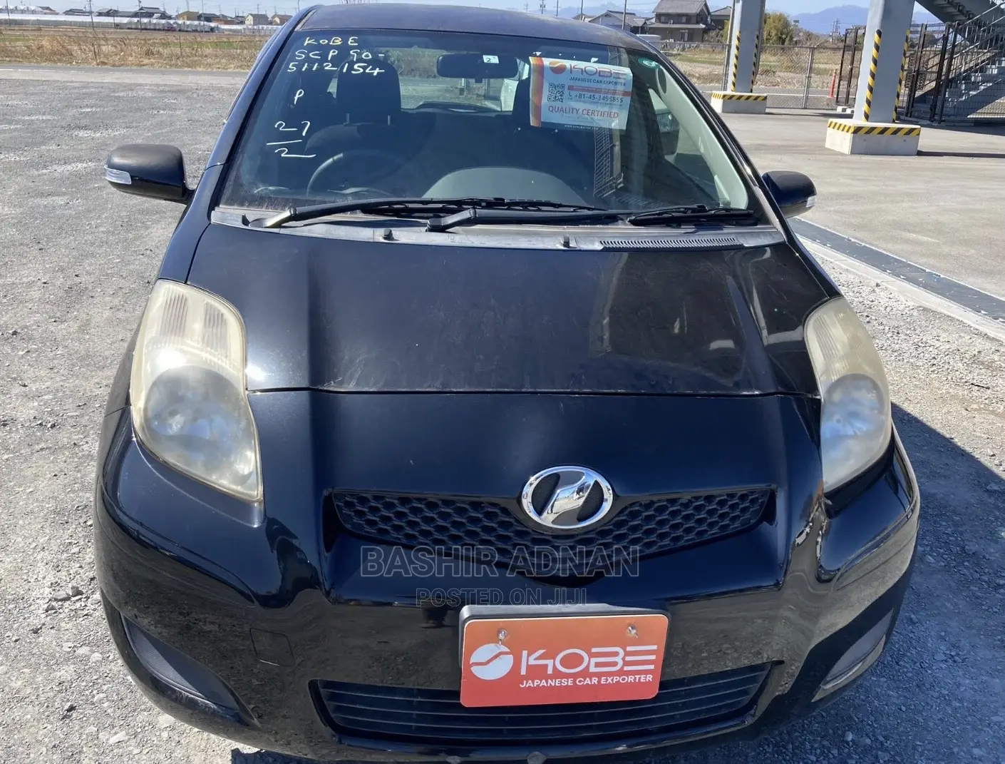 Toyota Vitz 1.3 FWD 3dr 2009 Black