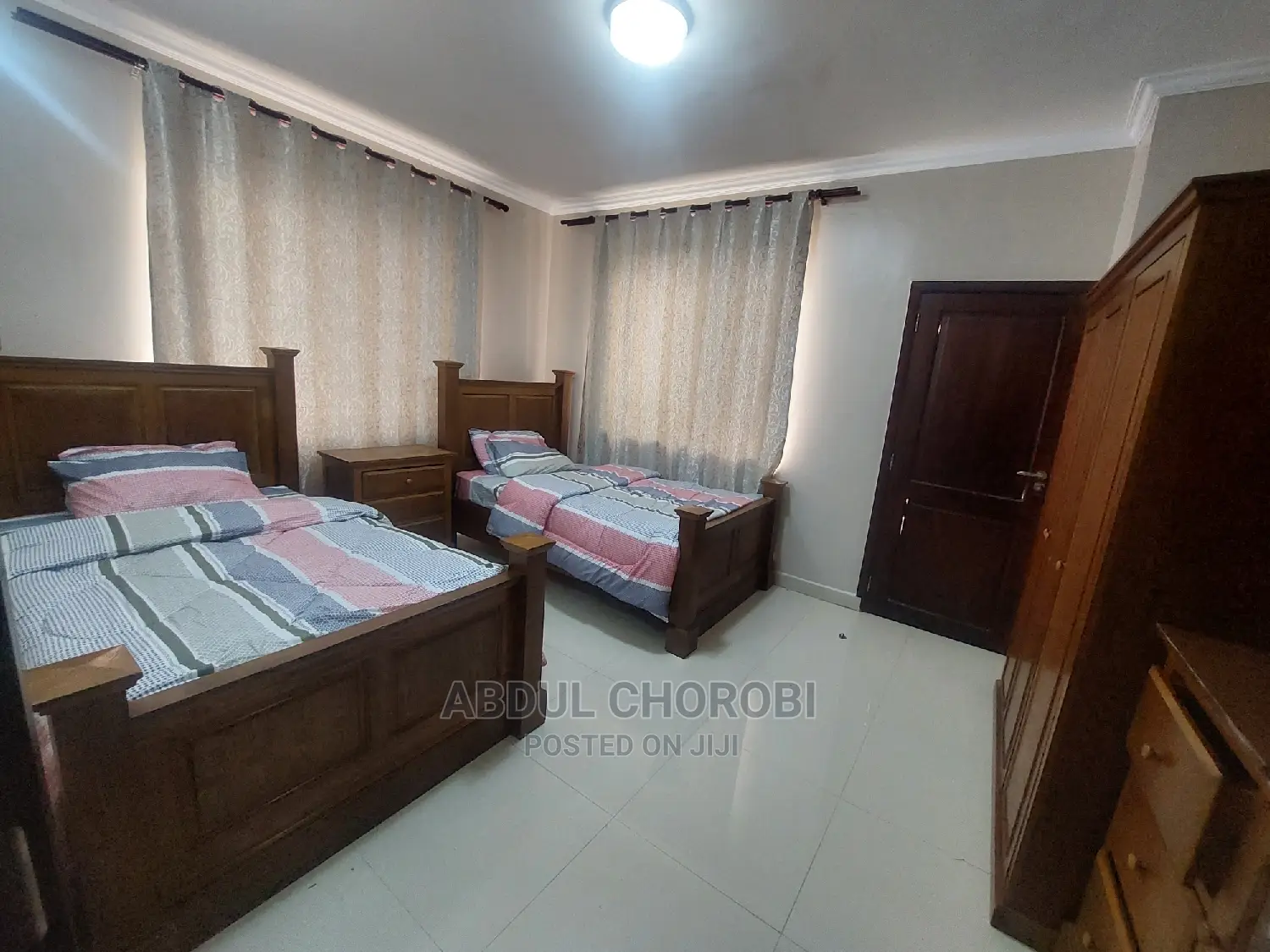 Furnished 3bdrm Apartment in Mikocheni for rent