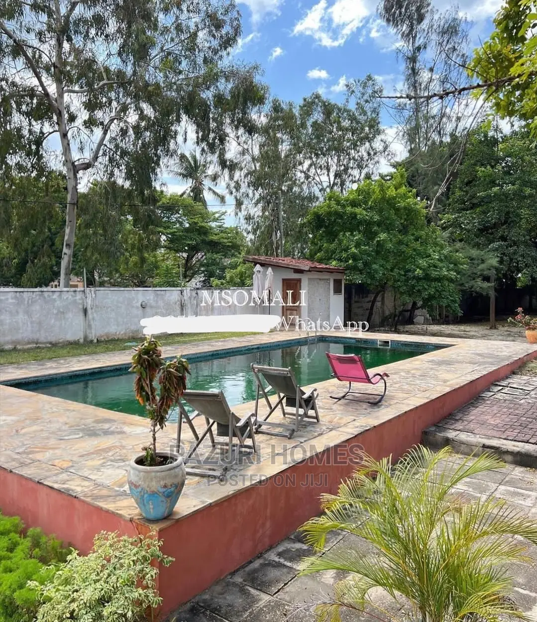 Furnished 5bdrm Bungalow in Kawe Beach, Mbezi for rent