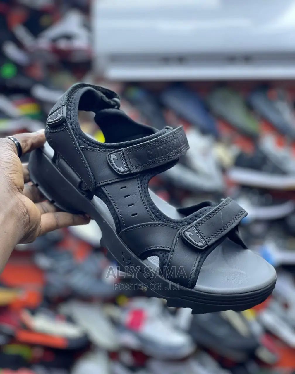 Sandals Leather Black